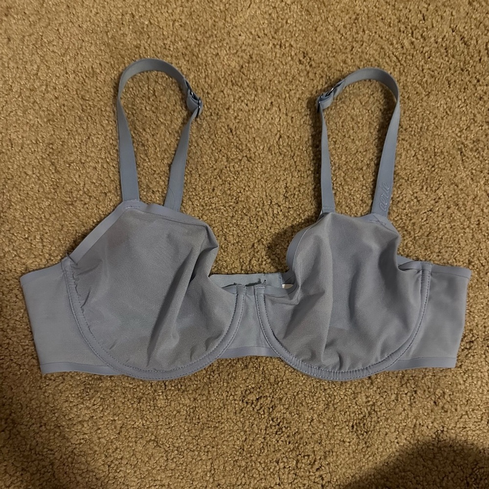 Aerie Blue Lace Underwire Bra